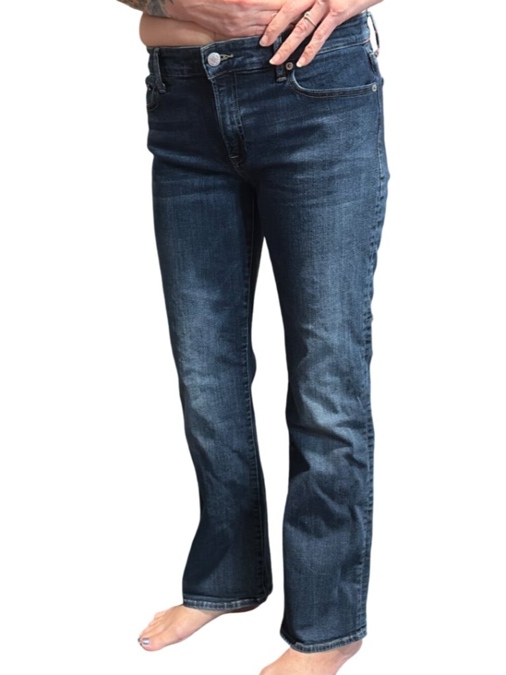 Sz.10/30*Lucky Brand*Sweet Boot--Blue Jeans